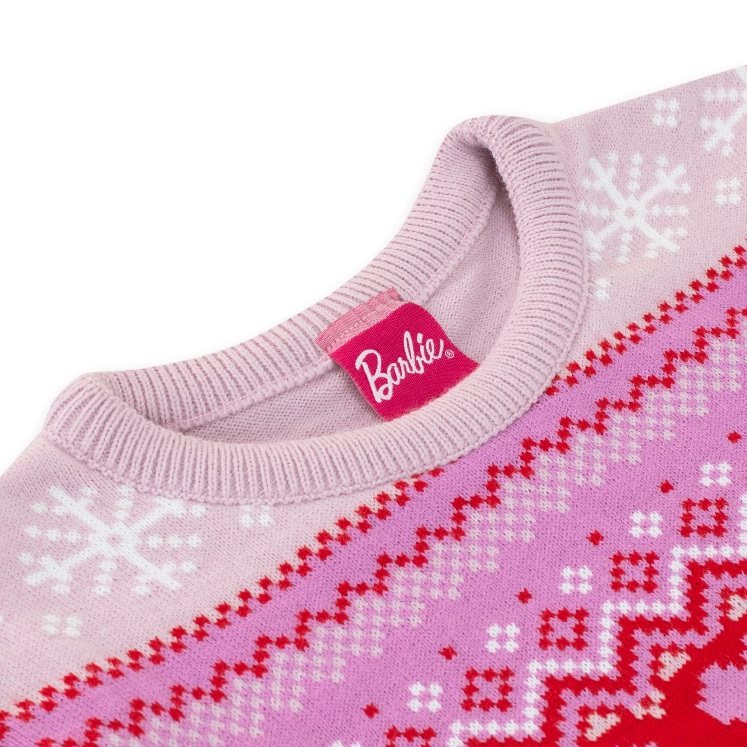 Girls Barbie Christmas Jumper 6 Girls Barbie Christmas Jumper - Image 4