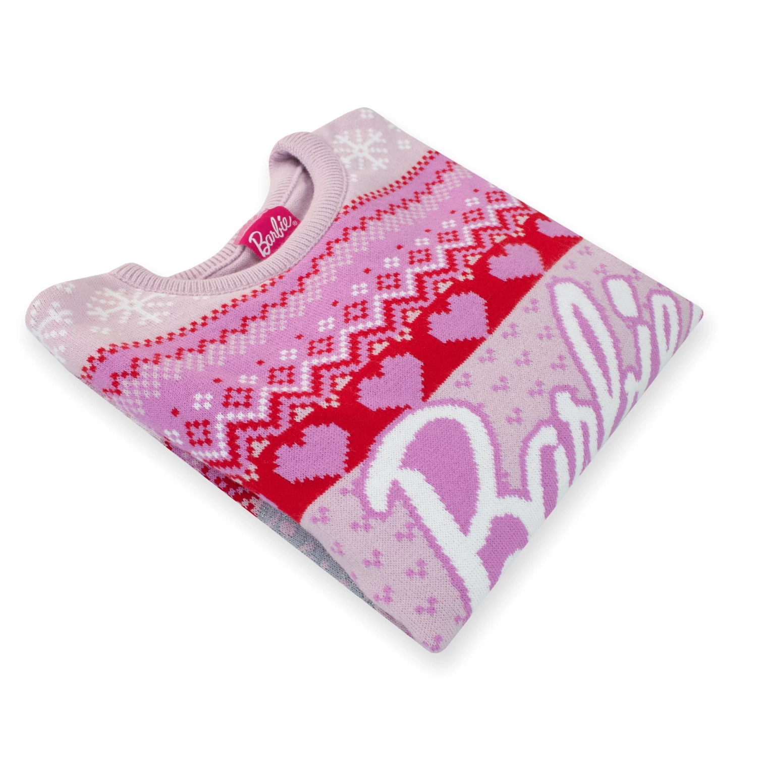 Girls Barbie Christmas Jumper 9 Girls Barbie Christmas Jumper - Image 7