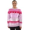 Women's Barbie Christmas Jumper -Children Products Shop bass6433 Barbie Adult Sweatshirt 1 Model A 1 Square