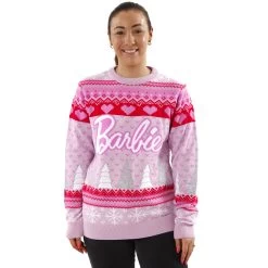 Women's Barbie Christmas Jumper