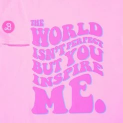 Womens Barbie Inspire Me T-Shirt -Children Products Shop bats3349 Barbie t shirt heroes 3
