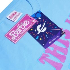 Womens Barbie Best Day Ever T-Shirt 13 Womens Barbie Best Day Ever T-Shirt -Children Products Shop bats6947 Barbie lightblue Heroes tee 5