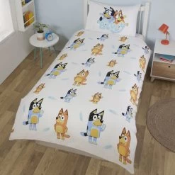 Kids Bluey Single Duvet Set 8 Kids Bluey Single Duvet Set -Children Products Shop blbd51970001 Bluey Bedding Set Back