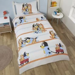 Kids Bluey Single Duvet Set