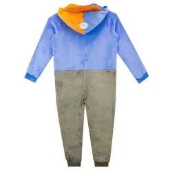 Blippi Onesie -Children Products Shop blon3335 Blippi Onesie Back Hood Down