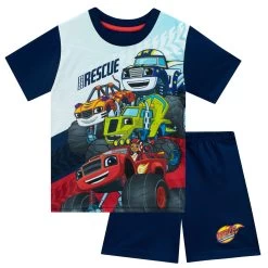 Blaze & The Monster Machines Short Pyjamas -Children Products Shop blpj6523 Blaze and the Monster Machines Short Pyjamas V2 1 Square