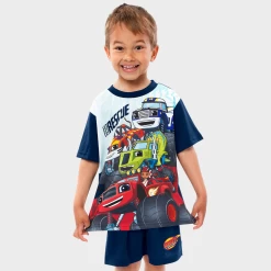 Blaze & The Monster Machines Short Pyjamas -Children Products Shop blpj6523 2