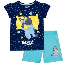 Bluey Short Pyjamas -Children Products Shop blpj9933 Bluey Short Pyjamas x