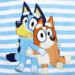 Bluey Hooded Towel Poncho -Children Products Shop blpo1553 Bluey Poncho 3