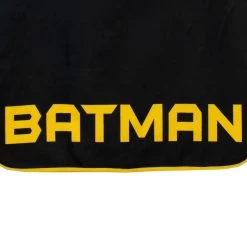 Batman Towel Poncho -Children Products Shop bmpc3794 Batman Towel Poncho Back closeup