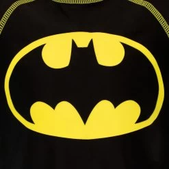 Batman Swim Set -Children Products Shop bmss4522 Batman Swim Set Top closeup