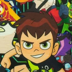 Ben 10 Pyjamas - Aliens -Children Products Shop bnpj3248 Ben 10 Pyjamas top close V2