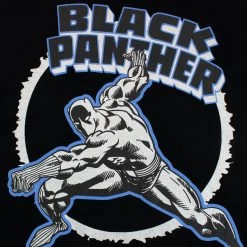 Black Panther T-Shirt And Shorts Set -Children Products Shop bpts8698 Black Panther T Shirt and Shorts Set 3