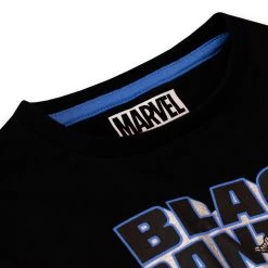 Black Panther T-Shirt And Shorts Set -Children Products Shop bpts8698 Black Panther T Shirt and Shorts Set 4