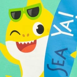 Baby Shark Hoodie -Children Products Shop bshd2518 Baby Shark Hoodie Close Up