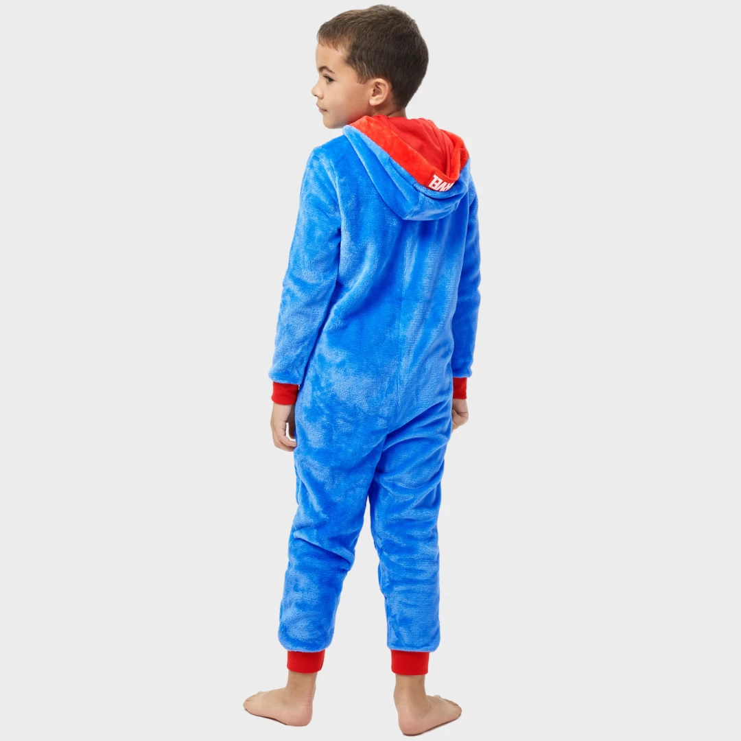 Kids Captain America Onesie 4 Kids Captain America Onesie - Image 2