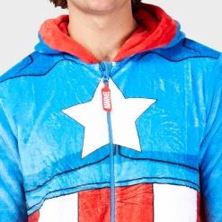 Mens Captain America Onesie 7 Mens Captain America Onesie -Children Products Shop caon5987