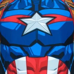 Captain America Swimsuit -Children Products Shop cass3574 Captain America SurfSuit V2 2