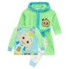 Boys CoComelon Dressing Gown And Pyjama Set 2 Boys CoComelon Dressing Gown And Pyjama Set -Children Products Shop cmdg2301 Cocomelon Dressing Gown Set 1 Square