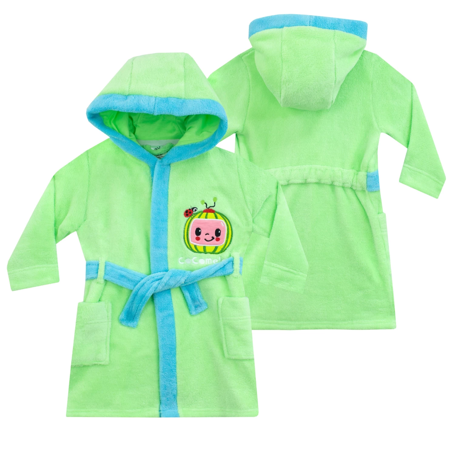 Boys CoComelon Dressing Gown And Pyjama Set 4 Boys CoComelon Dressing Gown And Pyjama Set - Image 2