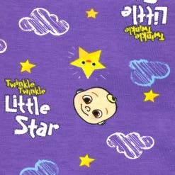 Kids CoComelon Snuggle Fit Pyjamas 17 Kids CoComelon Snuggle Fit Pyjamas -Children Products Shop cmpj7819 Girls Cocomelon Pyjamas bottoms close