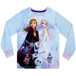 Disney Frozen Pyjamas And Dressing Gown Set -Children Products Shop dfdg5220 Frozen PJs from Set top