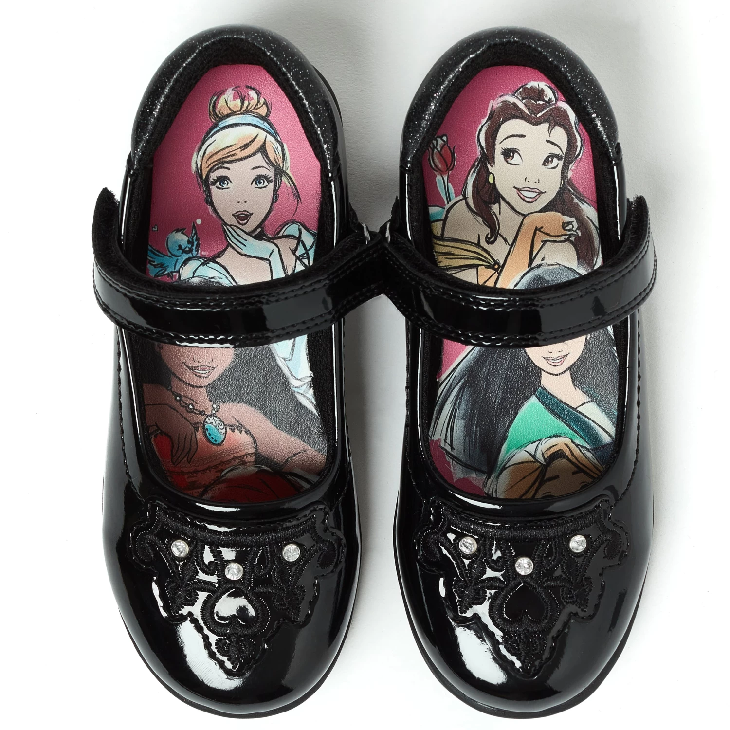 Girls Disney Princess School Shoes 5 Girls Disney Princess School Shoes - Image 3