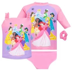 Disney Princess 4 Piece Swim Set -Children Products Shop dpss1254 Disney Princess 4 piece Swim Set 1 Square