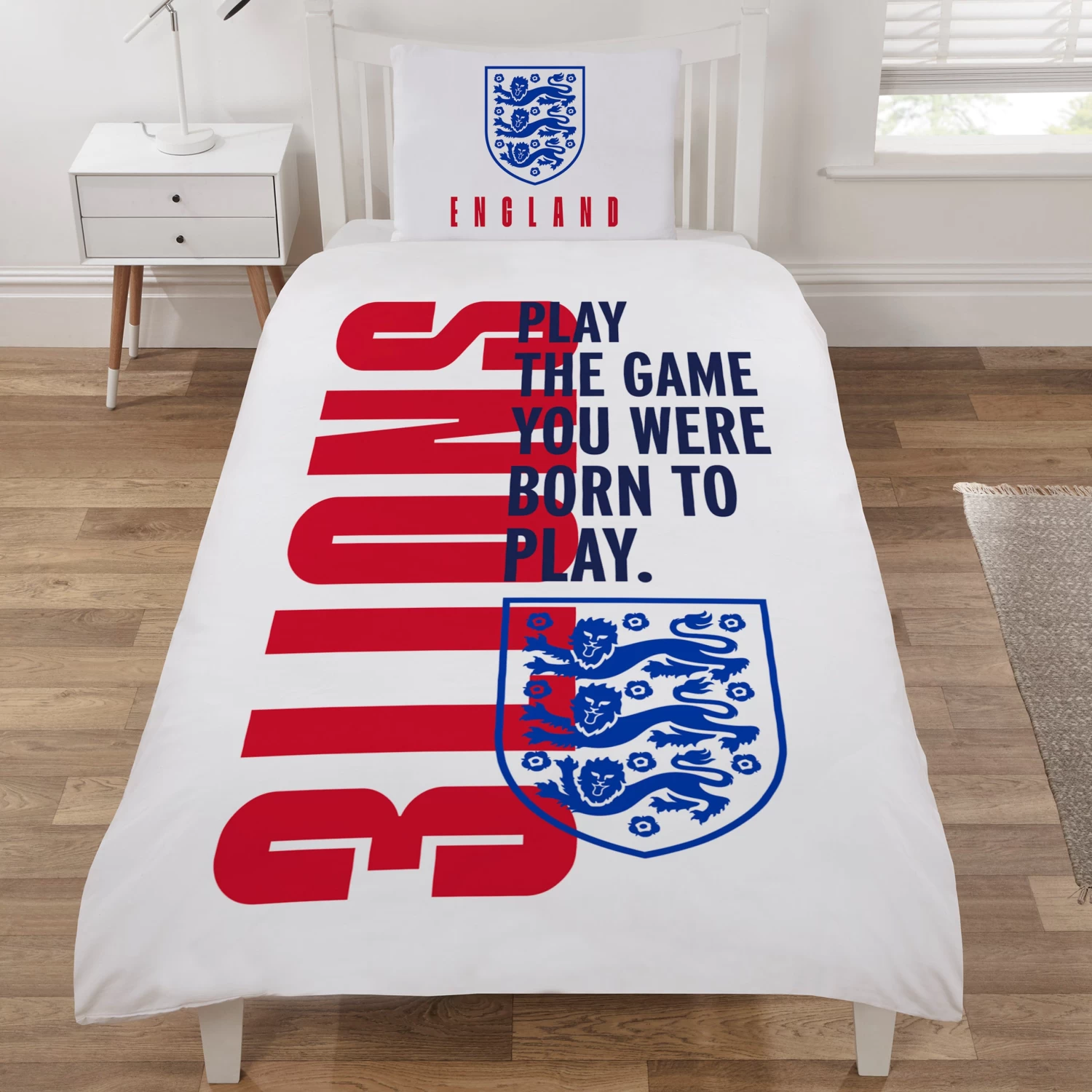 England Football Club Bedding Set 3 England Football Club Bedding Set