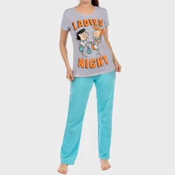 Ladies The Flintstones Pyjamas 13 Ladies The Flintstones Pyjamas -Children Products Shop flpj2846