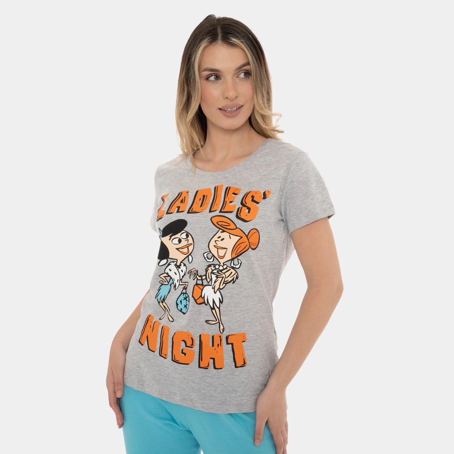 Ladies The Flintstones Pyjamas 5 Ladies The Flintstones Pyjamas - Image 3