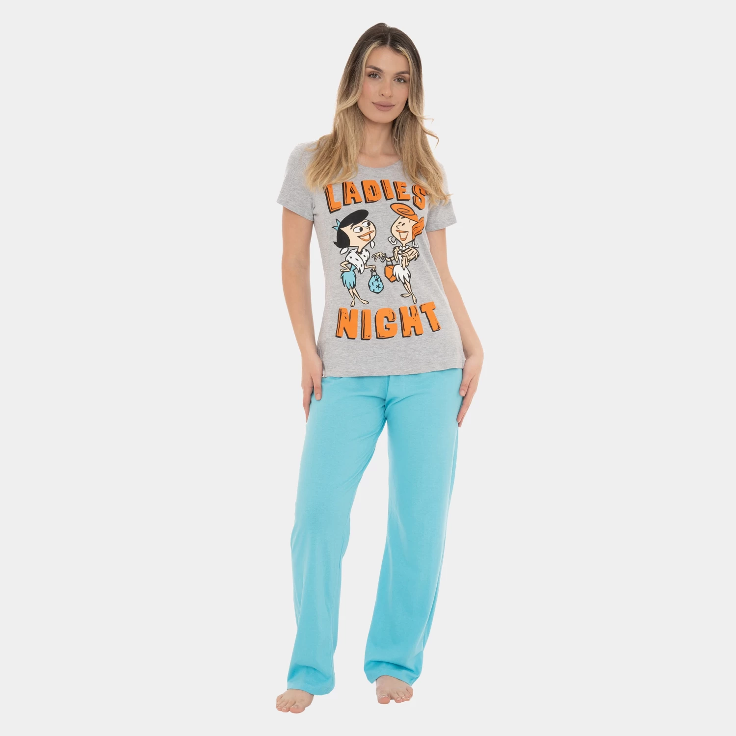 Ladies The Flintstones Pyjamas 3 Ladies The Flintstones Pyjamas
