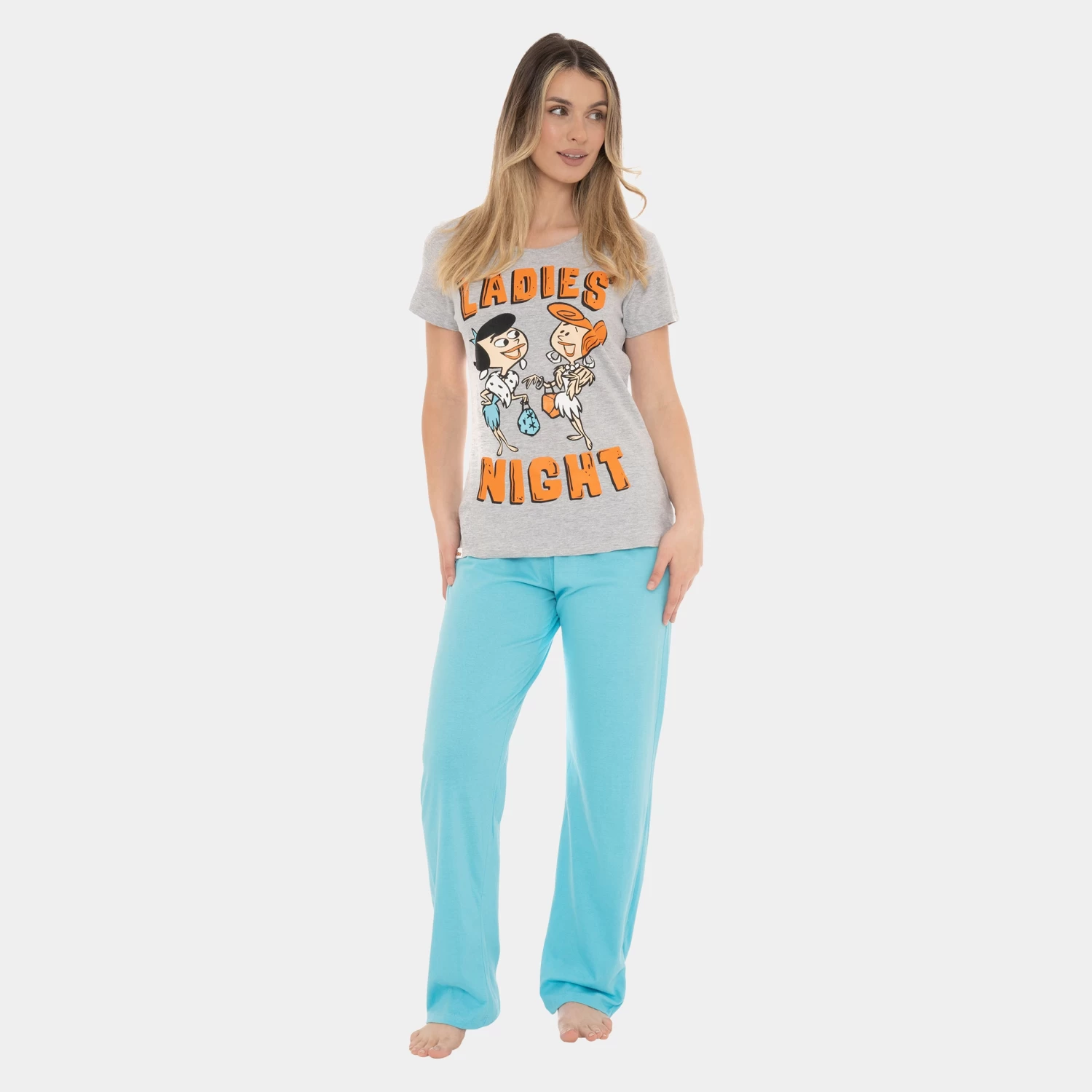 Ladies The Flintstones Pyjamas 4 Ladies The Flintstones Pyjamas - Image 2