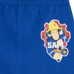 Fireman Sam Pyjamas - Penny Morris & Elvis Cridlington -Children Products Shop fspj2894 Fireman Sam pjs Bottoms close