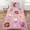 Gabby's Dollhouse Single Duvet Set