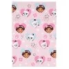 Gabby's Dollhouse Fleece Blanket Throw -Children Products Shop gdbl23230001 Gabbys Blanket 1 Square