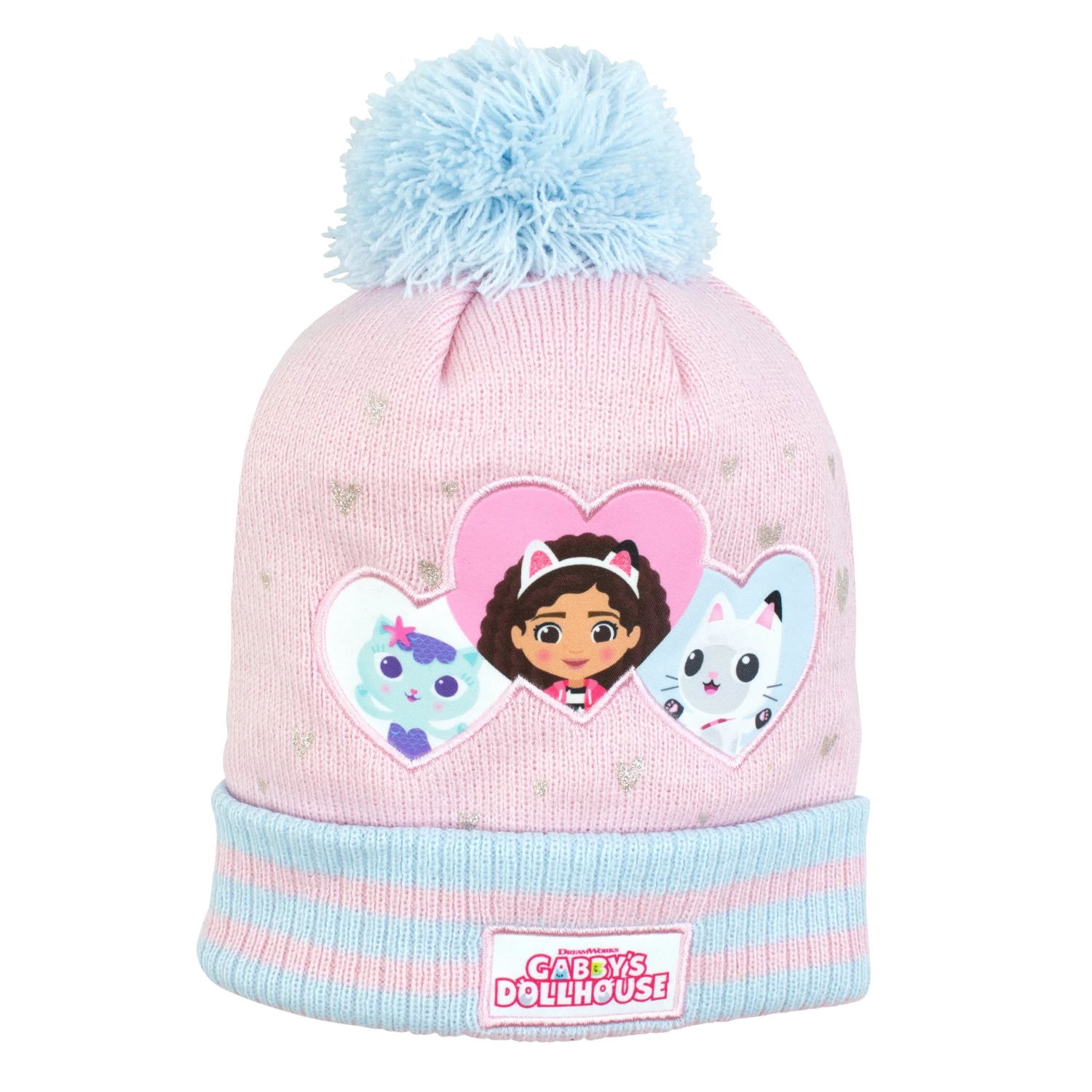 Kids Gabby's Dollhouse Winter Hat And Glove Set 4 Kids Gabby's Dollhouse Winter Hat And Glove Set - Image 2