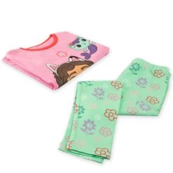 Gabby's Dollhouse T-Shirt And Leggings -Children Products Shop gdtl2657 Gabby s Dollhouse Top Legging Set 8