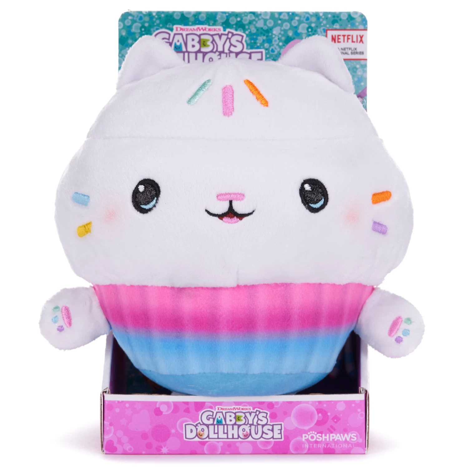 Gabby's Dollhouse CakeyCat Soft Toy 6 Gabby's Dollhouse CakeyCat Soft Toy - Image 4