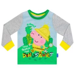 Peppa Pig George Pig Dressing Gown And Pyjama Set -Children Products Shop gpdg9304 George Pig PJ and Dressing Gown Set 7