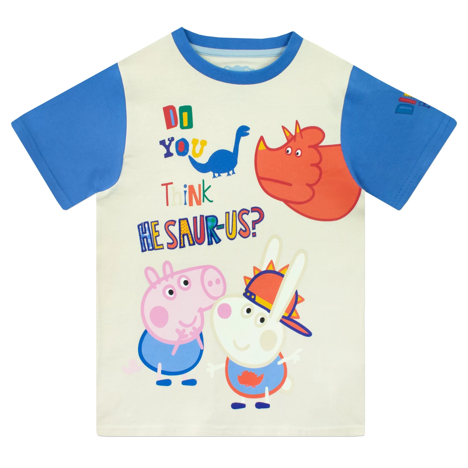 Peppa Pig George Pig Dino Short Pyjama Set 4 Peppa Pig George Pig Dino Short Pyjama Set - Image 2