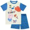 Peppa Pig George Pig Dino Short Pyjama Set -Children Products Shop gppj7821 george pig short pjs square 1