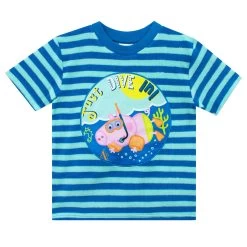 Peppa Pig George Pig T-Shirt And Shorts Set -Children Products Shop gpts4475 George Pig Towelling Set 2