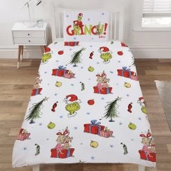 The Grinch Single Duvet Set