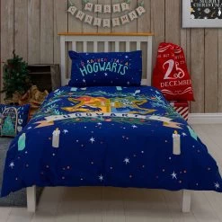 Kids Christmas Harry Potter Single Duvet Set