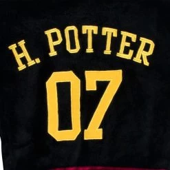 Harry Potter Dressing Gown Quidditch -Children Products Shop hpdg3356 Harry Potter Dressing Gown back close