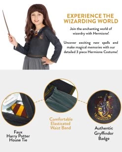 Girls Harry Potter Hermione Fancy Dress -Children Products Shop hpfd5664 Hermione fancy dress G