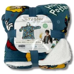 Adults Harry Potter Fleece Hoodie Blanket And Cushion Cover Set -Children Products Shop hphf7658000L Harry Potter Hooded Blanket 4