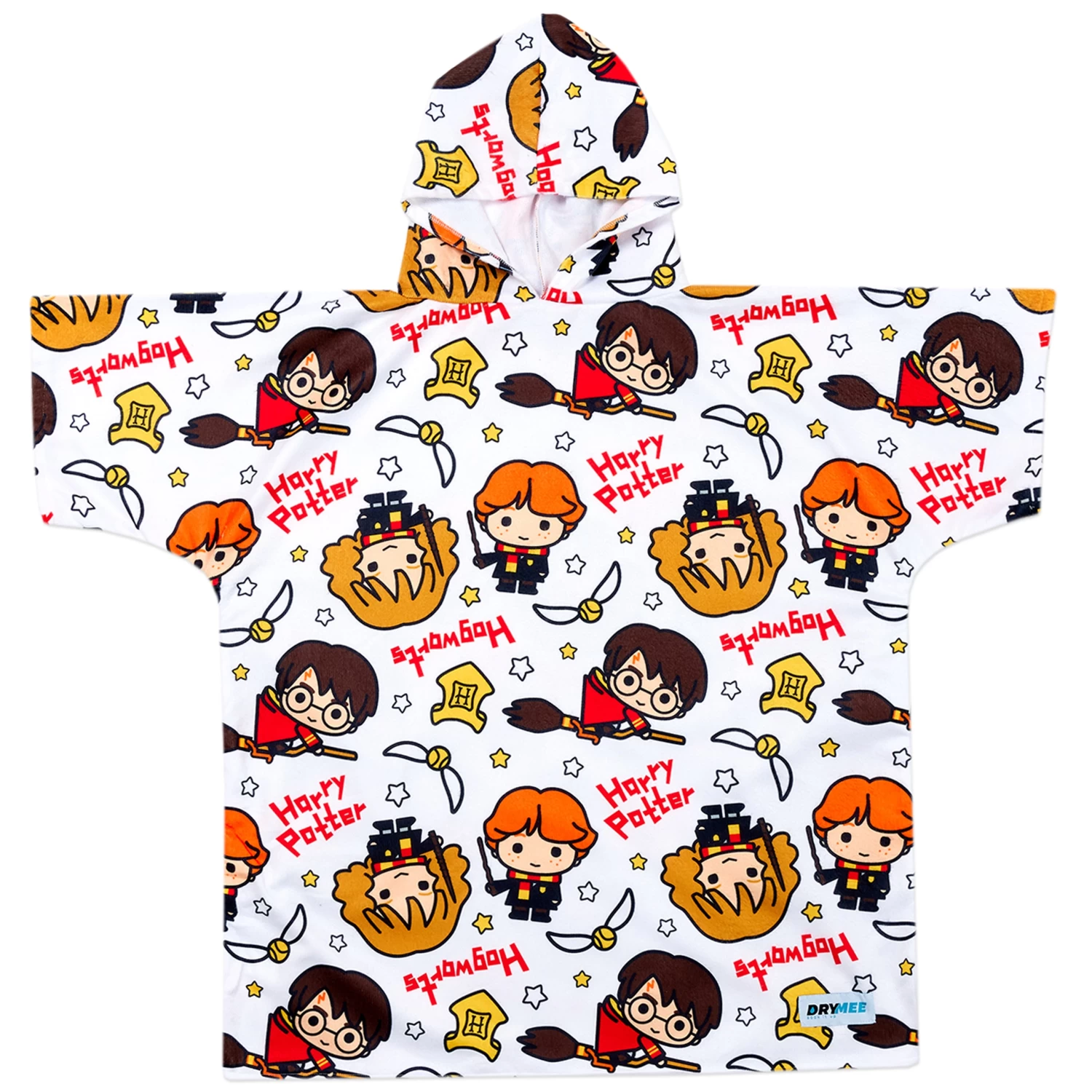 Adults Harry Potter Hooded Poncho 4 Adults Harry Potter Hooded Poncho - Image 2