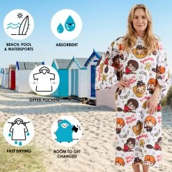 Adults Harry Potter Hooded Poncho 12 Adults Harry Potter Hooded Poncho -Children Products Shop hpht7351000L Harry Potter Hooded Towel 5